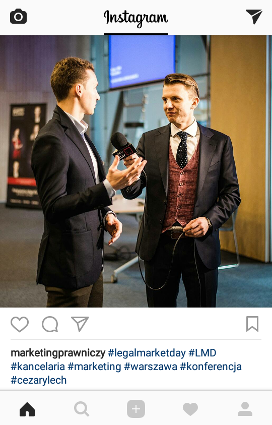 Instagram dla prawnika